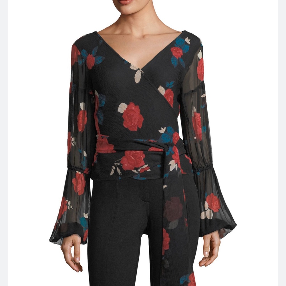 Club Monaco floral top